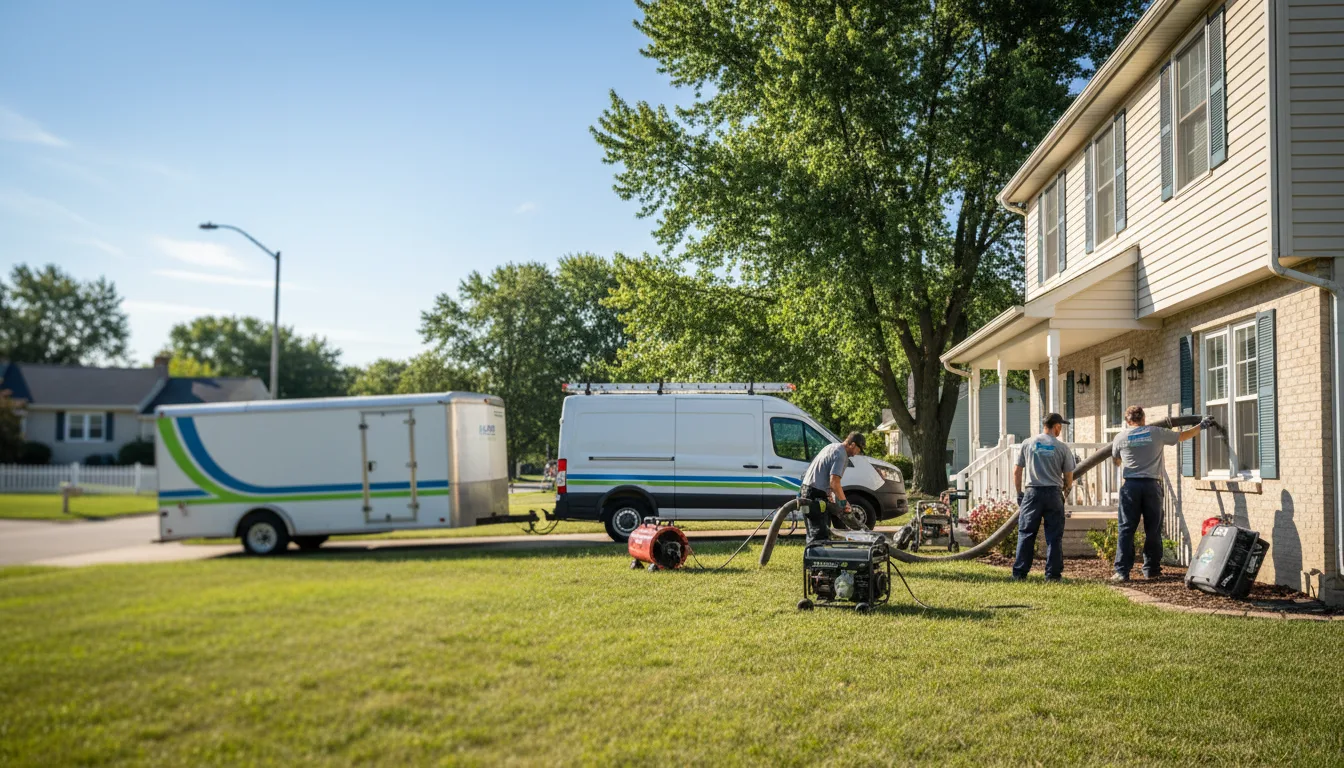 Flooded Basement Restoration And Cleanup With Repair in Keytesville, MO near me